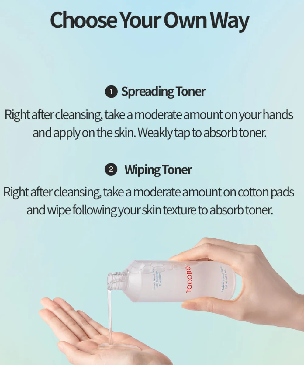 AHA BHA Lemon Toner
