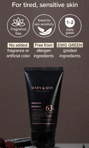 Mary&May Idebenone Blackberry Intense Cream